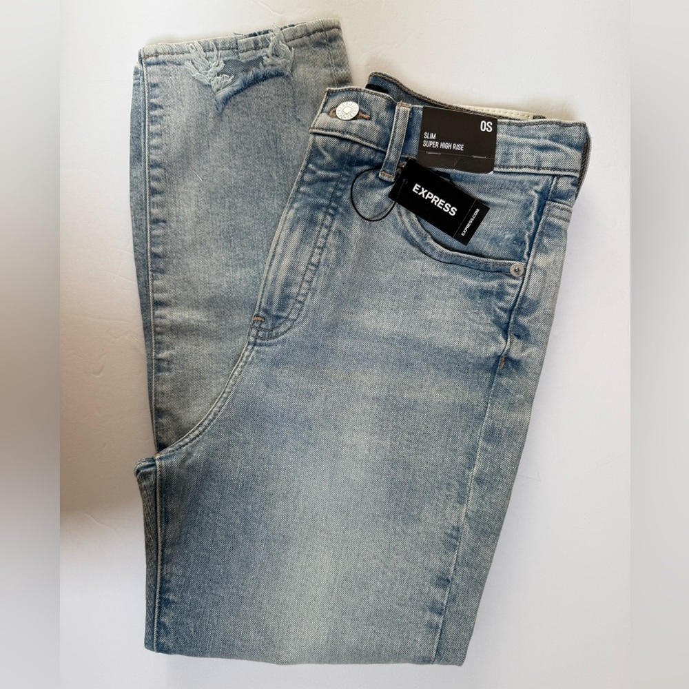 Express Slim Super High Rise